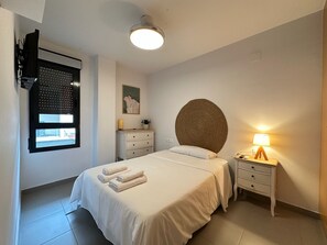 1 bedroom, iron/ironing board, travel crib, WiFi