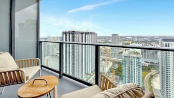 Executive Condo, City View | Balcony view