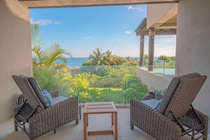 Terrace/patio - By Owner: TAU 3BR Ocean View inside Punta Mita w/ Breakfast Service & Golf Cart (punta mita)