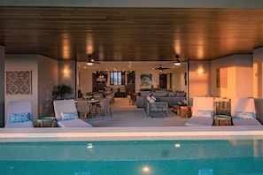 Piscine chauffée