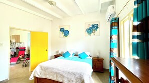 1 chambre, fer et planche à repasser, Wi-Fi, draps fournis