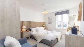 2 bedrooms, iron/ironing board, travel crib, WiFi