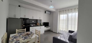 Family Apartment, Balcony, Sea View | Living area - PERLA 1 (Golem)