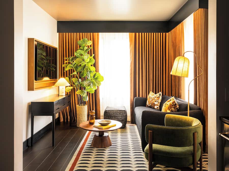 Luxury Suite, 1 King Bed with Sofa bed | In-room safe, blackout drapes, iron/ironing board, free WiFi