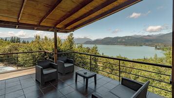 Casa familiar, vista al lago