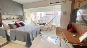 1 室のベッドルーム、アイロン / アイロン台、WiFi、ベッドシーツ