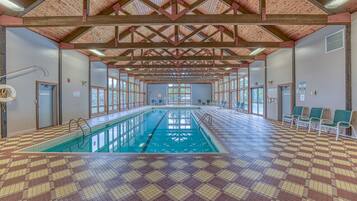 Indoor pool, a heated pool