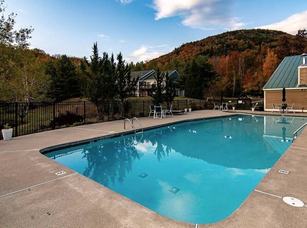 Indoor pool, a heated pool