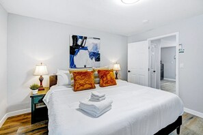 1 Schlafzimmer, Bügeleisen/Bügelbrett, kostenloses WLAN, Bettwäsche