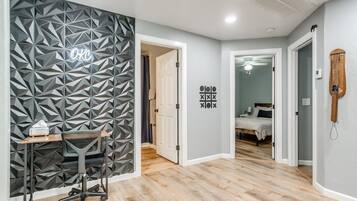 2 bedrooms, desk, iron/ironing board, free WiFi