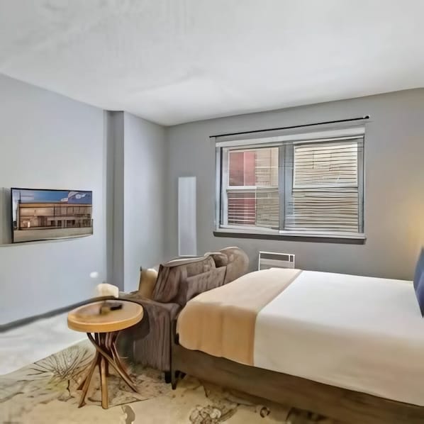 1 bedroom, in-room safe, iron/ironing board, travel crib