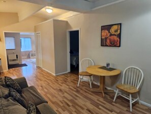 Living area - The Queen 2 Bedroom Apartment D (Craig)