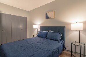 1 bedroom, in-room safe, iron/ironing board, travel crib