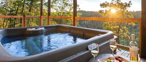 Bain à remous extérieur