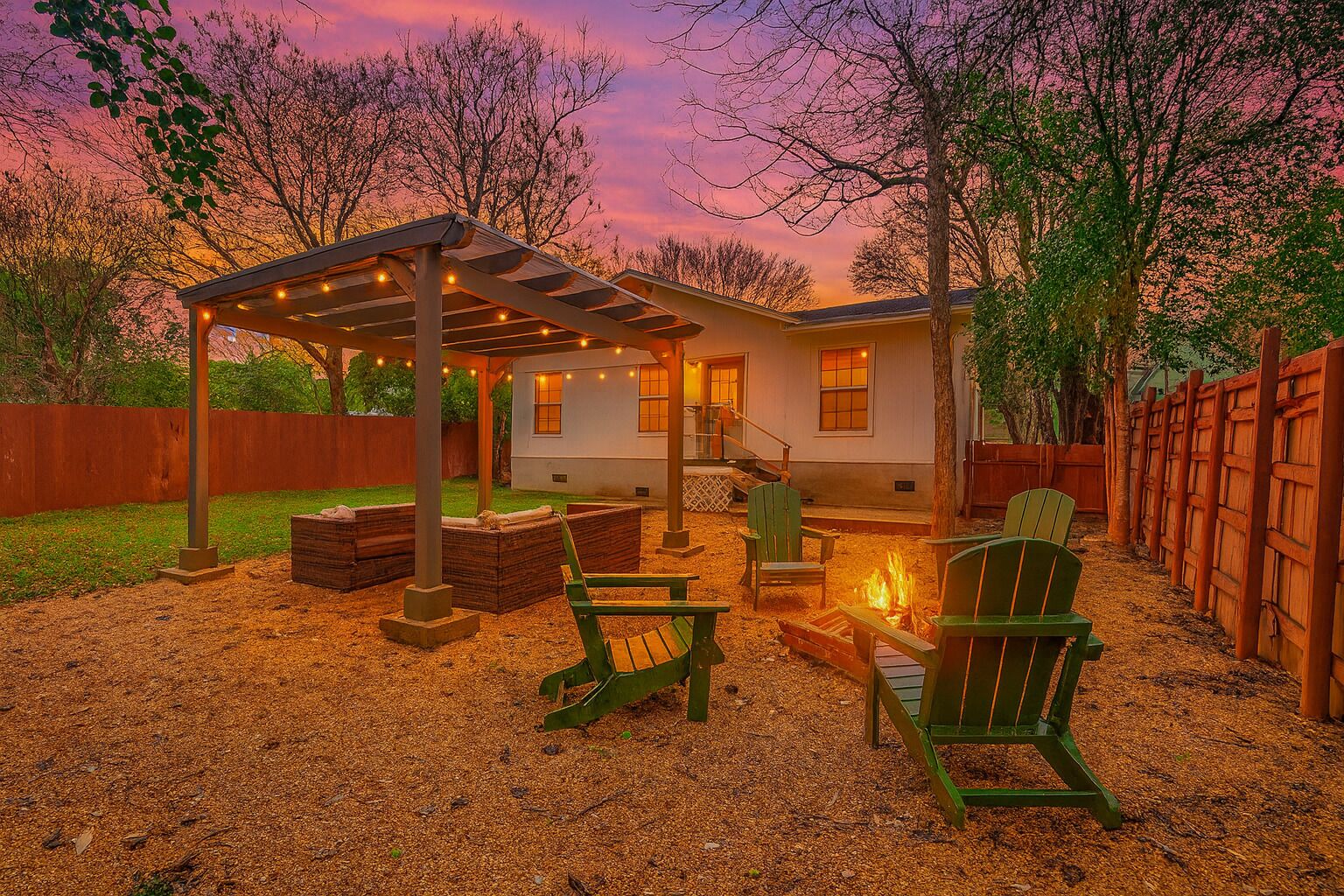 Enceinte de l’hébergement