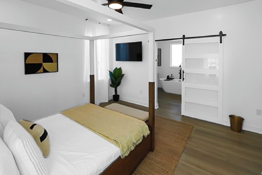 2 Schlafzimmer, Schreibtisch, Bügeleisen/Bügelbrett, kostenloses WLAN