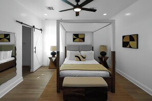 2 bedrooms, desk, iron/ironing board, free WiFi