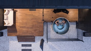 Vila Mewah, 2 kamar tidur | Bathtub spa pribadi