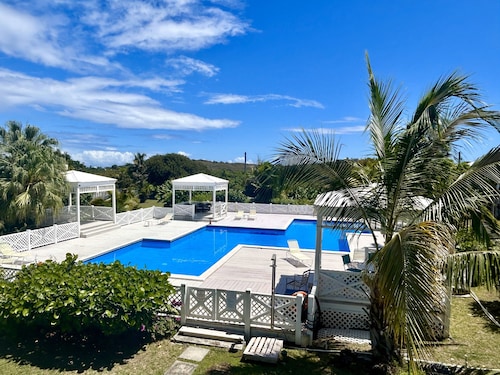 NEW! Saltwater Serenity - Poolside & Walk to Beach