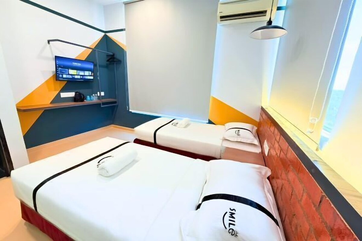 Desk, iron/ironing board (on request), free WiFi