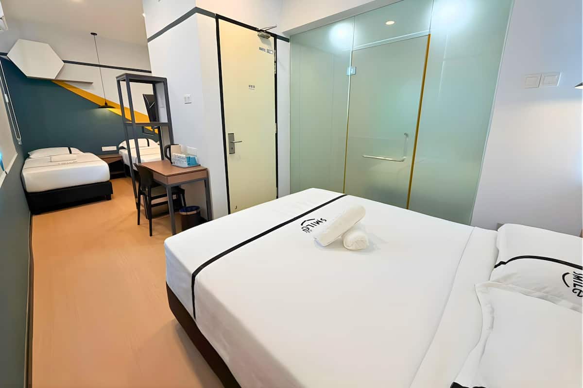 Family Room, Multiple Beds | Desk, iron/ironing board, free WiFi