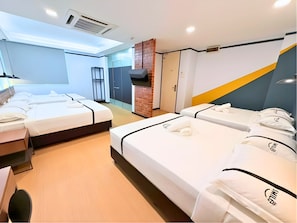 Family Shared Dormitory, Multiple Beds | Desk, iron/ironing board, free WiFi - Seeds Hotel Kuala Selangor (Kuala Selangor)