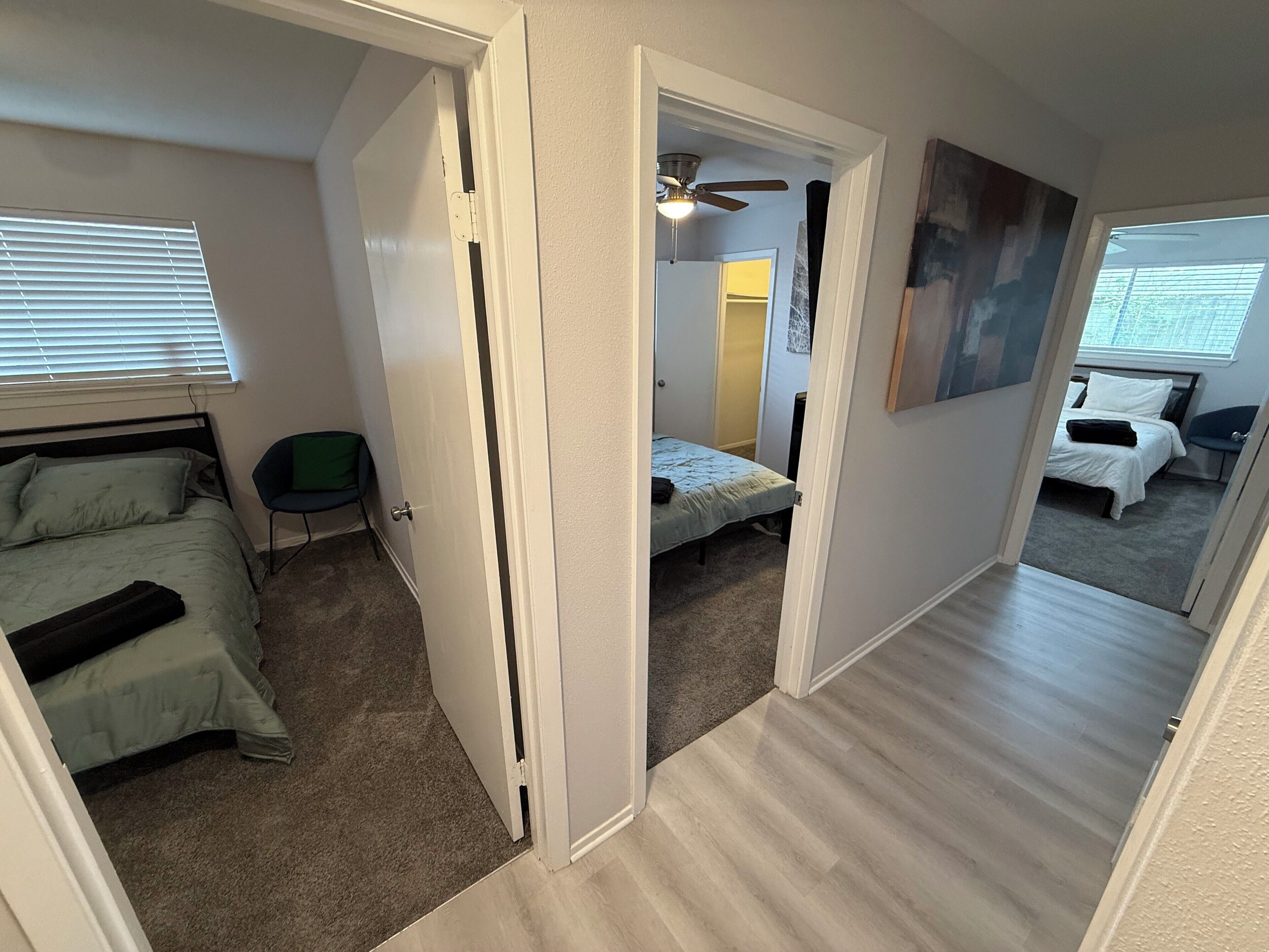 3 bedrooms, desk, free WiFi, bed sheets