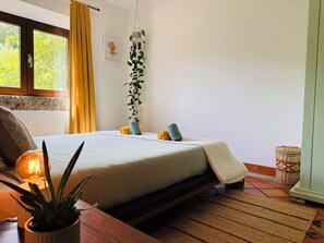 1 habitación, cuna de viaje, wifi gratis y ropa de cama