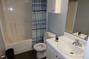 Towels, soap, toilet paper