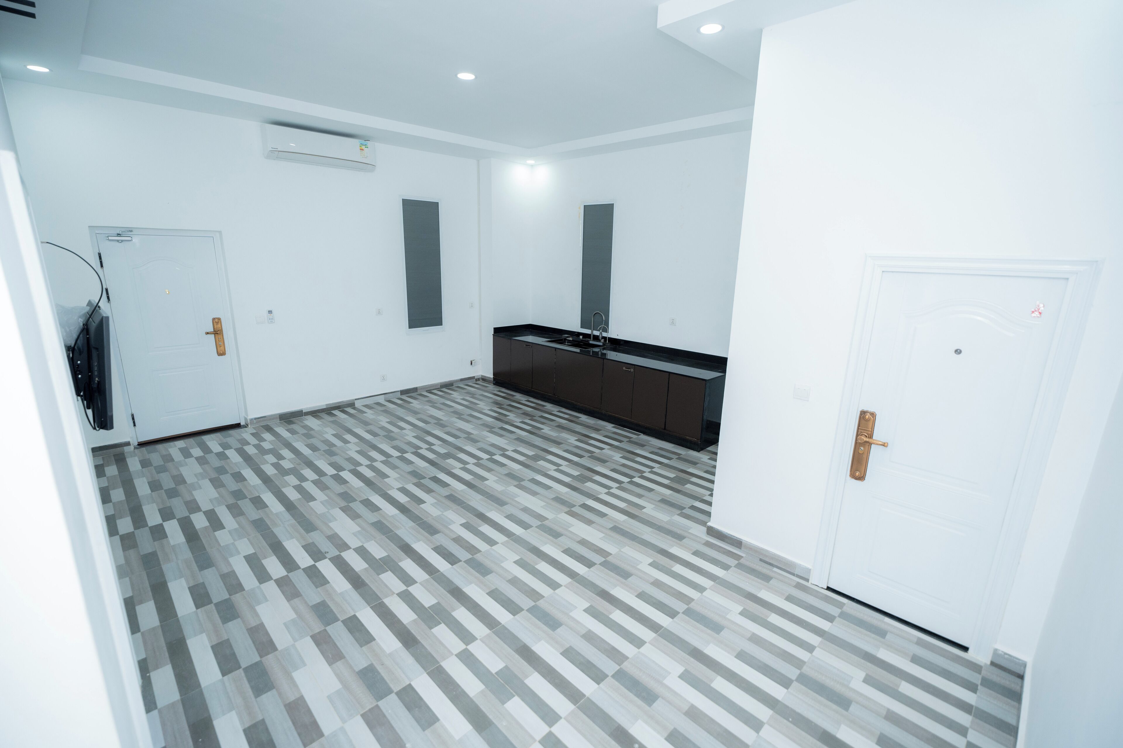 Familienapartment, Balkon, Meerblick | Eigene Küche