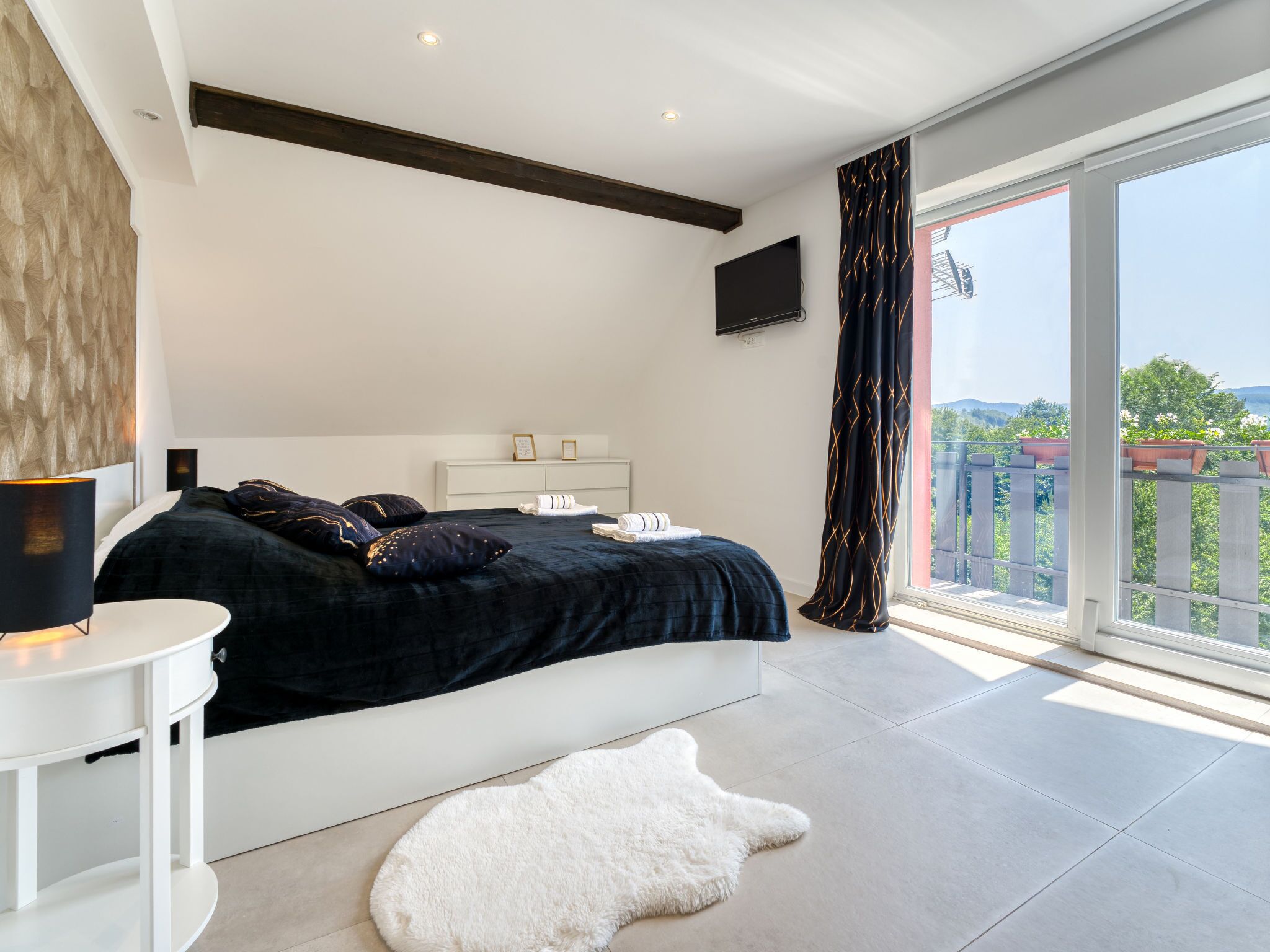 4 chambres, accès Internet