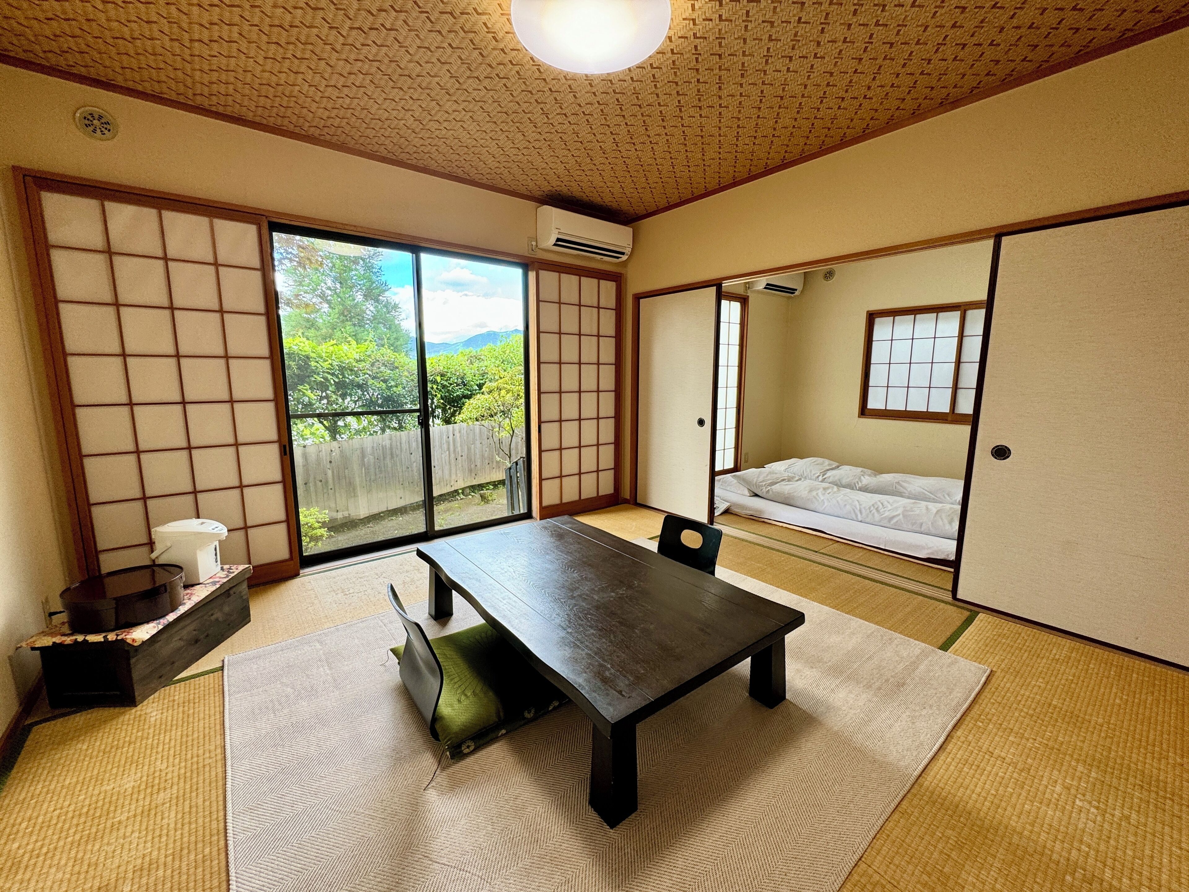 Habitación estándar con 2 camas individuales, vista al jardín | Wifi 