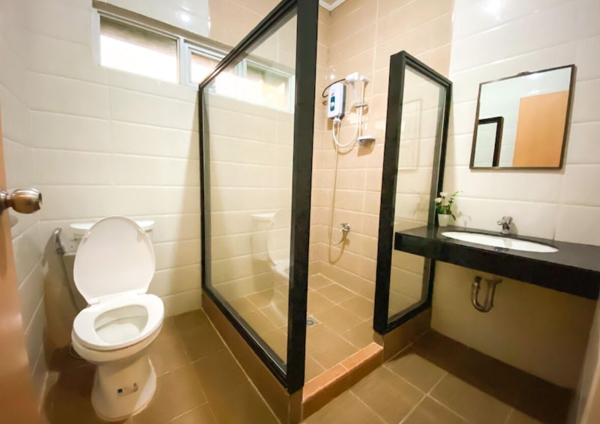 Towels, soap, toilet paper