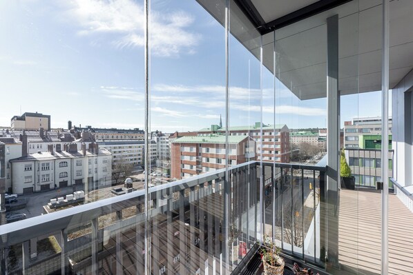 Vue depuis le balcon