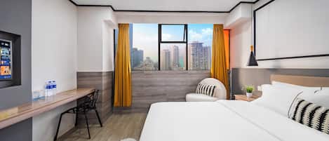 Light luxury tatami | Roupas de cama premium, camas com colchões pillow-top, Wi-Fi de cortesia