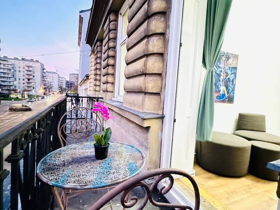 Tabla de planchar con plancha