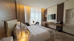 Suite | Blackout drapes, soundproofing, iron/ironing board, free WiFi - Elite Alhijra (Madinah)