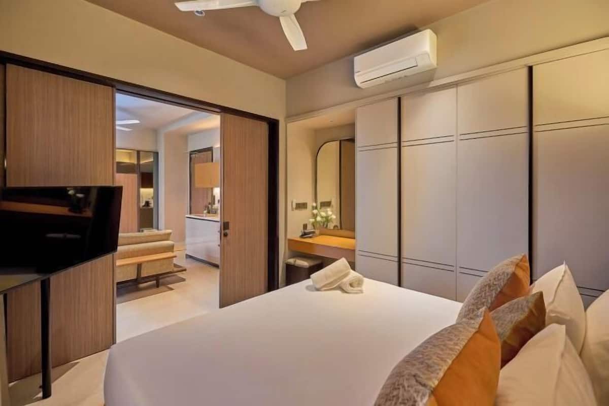 2 quartos, cofres nos quartos, ferros/tĂĄbuas de passar roupa