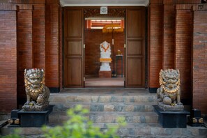 Façade de l’hébergement