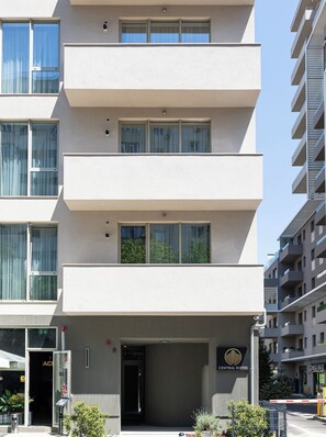 Façade de l’hébergement