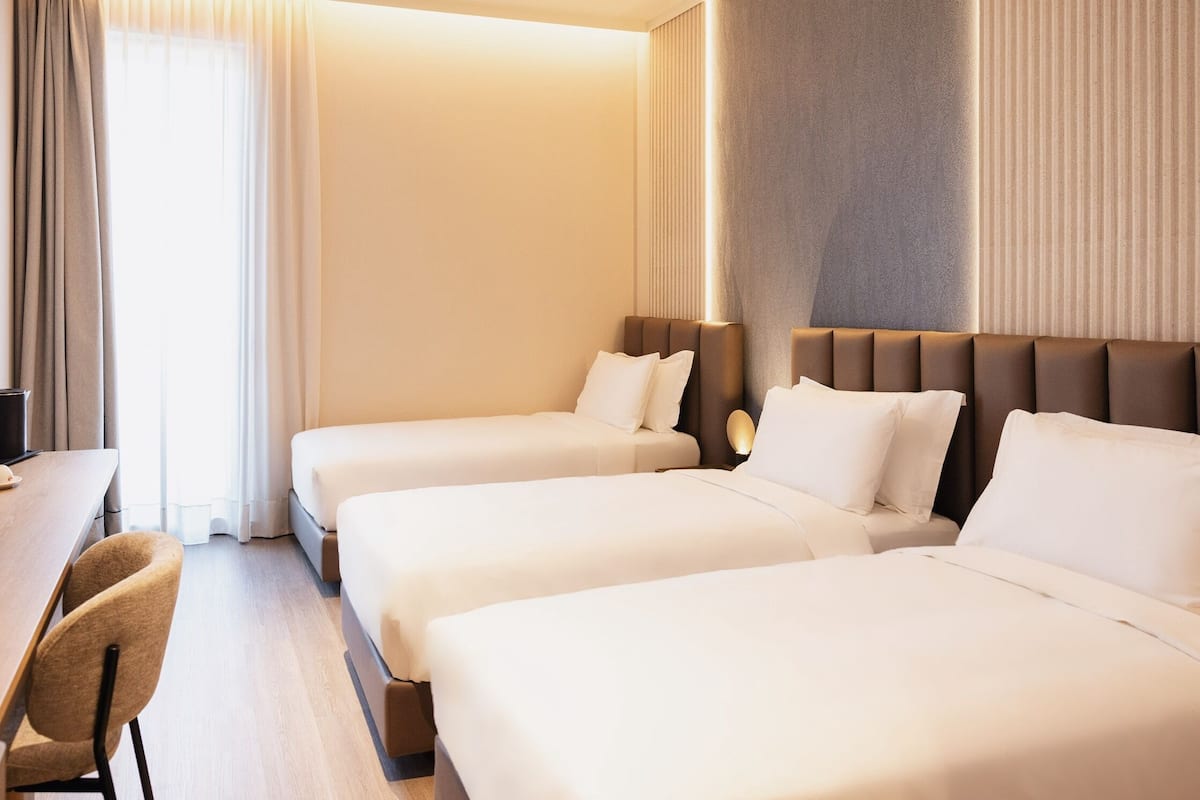 1 habitación, minibar, caja de seguridad en la habitación y escritorio