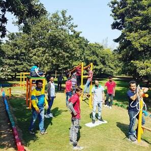 Parcours aventure (team building)