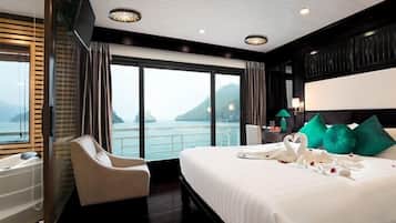Kamar Double atau Twin Junior, pemandangan laut | Wi-Fi gratis