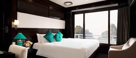 Chambre Deluxe double, vue sur la mer | AccĂšs au Wi-Fi (inclus)