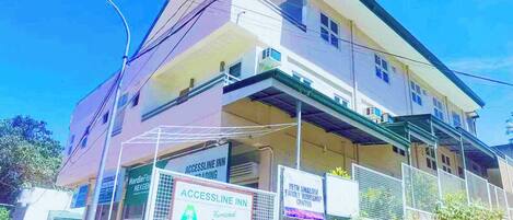 Façade de l’hébergement