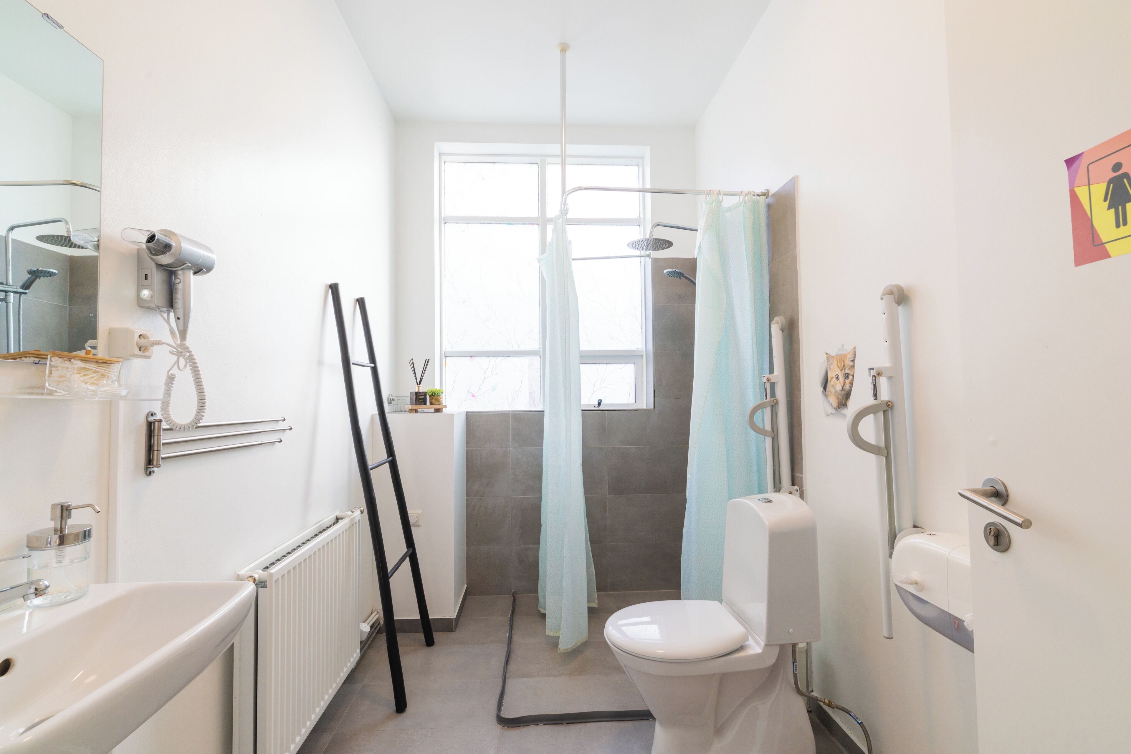 Salle de bain commune