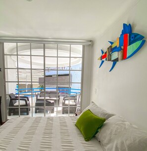 Apartment, 1 Bedroom, Smoking, Balcony - Quiet Apartment one Block From the Beach (Santa Marta)