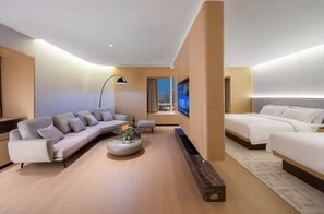 Familie suite, uitzicht op de stad | Gratis wifi