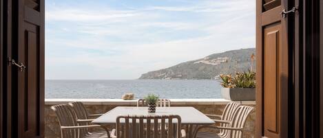 Deluxe Villa, Balcony, Sea View | View from room