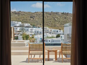 Executive Suite With Private Jacuzzi | Balcony view - Iria Blue Mykonos (Mykonos)